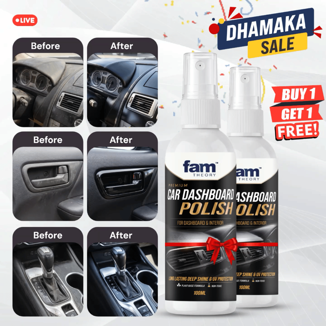 Car Dashboard & Interior Polish